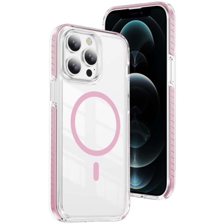 Crystal Shield Clear Magnetic Acrylic Hybrid TPU Phone Case, For iPhone 12 / 12 Pro, For iPhone 12 Pro Max