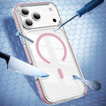 Crystal Shield Clear Magnetic Acrylic Hybrid TPU Phone Case, For iPhone 18 Pro, For iPhone 18 Pro Max, For iPhone 17 Pro Max, For iPhone 17 Pro, For iPhone 17, For iPhone Air