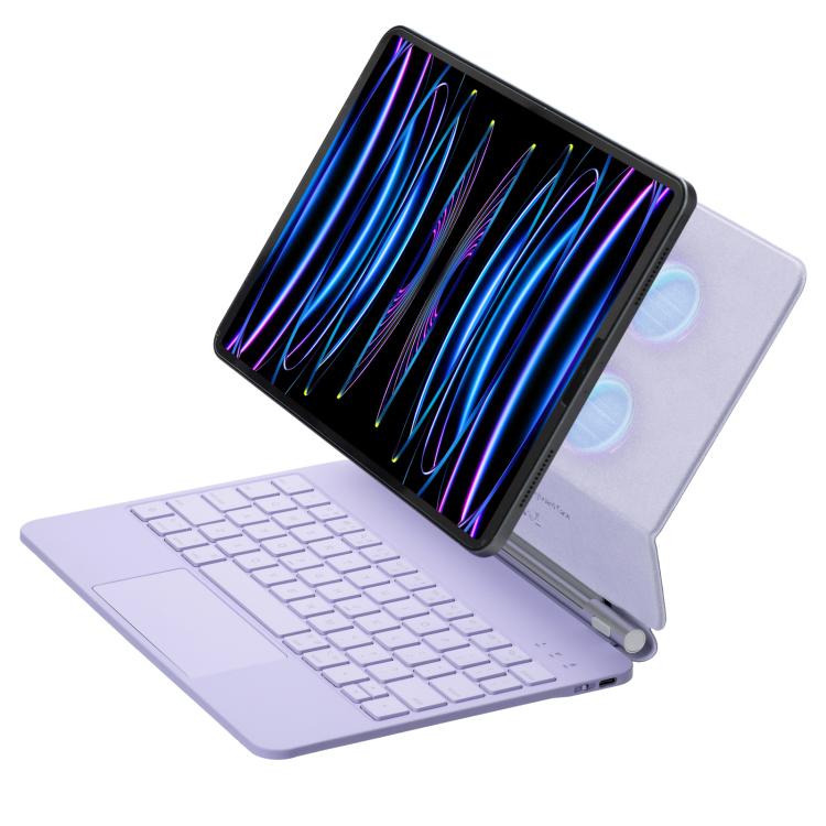 Touch Pad Bluetooth Keyboard Leather Tablet Cover, For iPad 2025 / 2022, For iPad Air 13 2025 / 2024 / Pro 12.9 2022