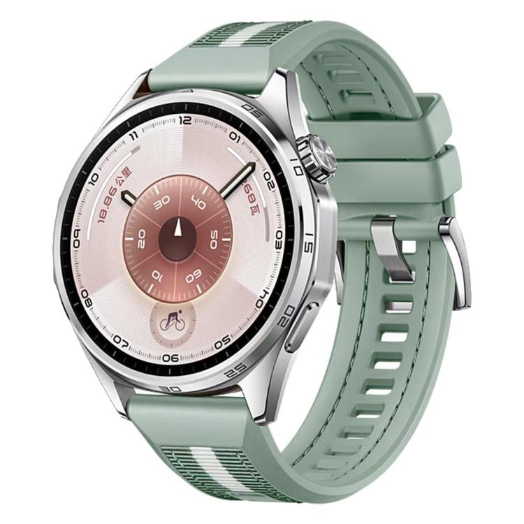 xDfind Braid Nylon Hybrid Silicone Watch Band, For Huawei Watch GT 6 / 5 / 4 / 3 46mm