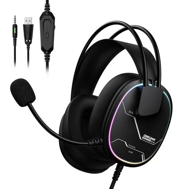 ONIKUMA X91 Over-ear Wired Earphone with Microphone