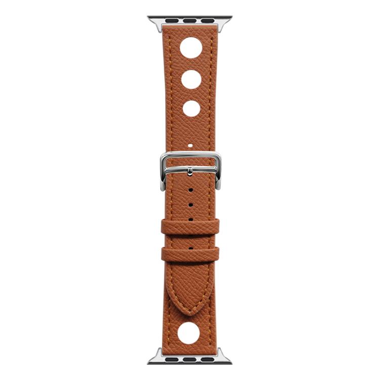 xDfind Hole Palm Texture Vegan Leather Watch Band, For Apple Watch 42 / 44 / 45 / 46 / 49mm, For Apple Watch 38 / 40 / 41 / S11 42mm