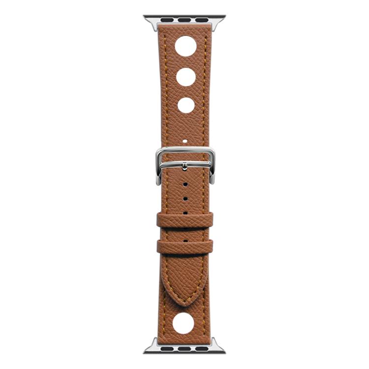 xDfind Hole Palm Texture Vegan Leather Watch Band, For Apple Watch 42 / 44 / 45 / 46 / 49mm, For Apple Watch 38 / 40 / 41 / S11 42mm