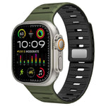 xDfind Magnetic Norman Buckle Silicone Watch Band, For Apple Watch 42 / 44 / 45 / 46 / 49mm, For Apple Watch 38 / 40 / 41 / S11 42mm