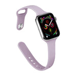 xDfind Small Waist Reverse Buckle Silicone Watch Band, For Apple Watch 38 / 40 / 41 / S11 42mm