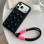 Simple Suction Cup Silicone Phone Case with Lanyard, For iPhone 17 Pro Max, For iPhone 17 Pro, For iPhone 17, For iPhone Air, For iPhone 16 Pro Max, For iPhone 16 Pro, For iPhone 16 Plus, For iPhone 16