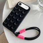 Simple Suction Cup Silicone Phone Case with Lanyard, For iPhone 17 Pro Max, For iPhone 17 Pro, For iPhone 17, For iPhone Air, For iPhone 16 Pro Max, For iPhone 16 Pro, For iPhone 16 Plus, For iPhone 16