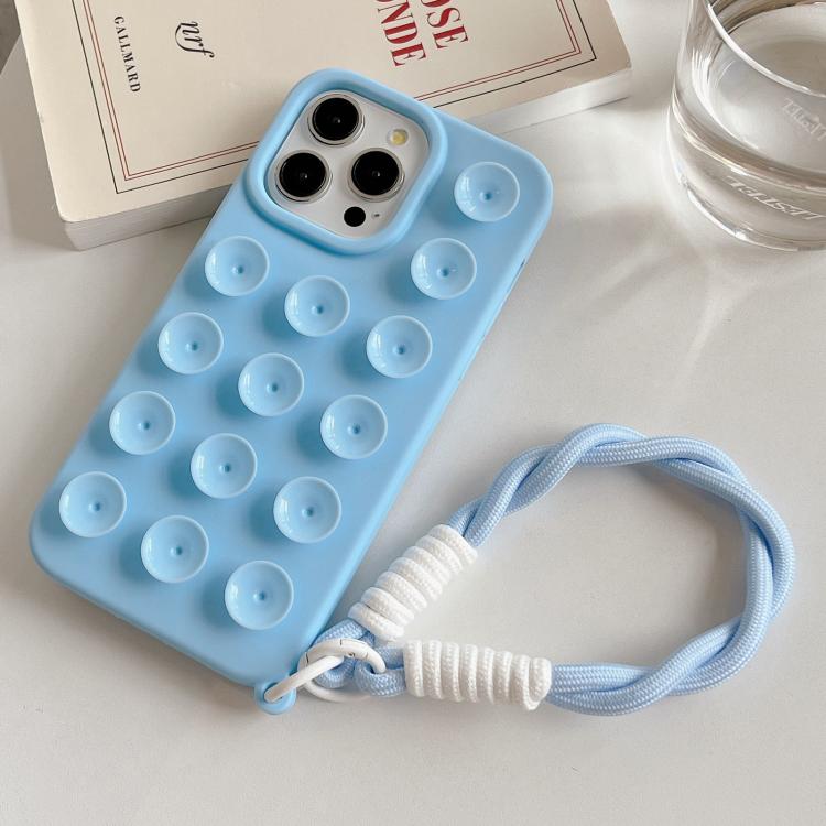 Simple Suction Cup Silicone Phone Case with Lanyard, For iPhone 17 Pro Max, For iPhone 17 Pro, For iPhone 17, For iPhone Air, For iPhone 16 Pro Max, For iPhone 16 Pro, For iPhone 16 Plus, For iPhone 16