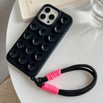 Simple Suction Cup Silicone Phone Case with Lanyard, For iPhone 17 Pro Max, For iPhone 17 Pro, For iPhone 17, For iPhone Air, For iPhone 16 Pro Max, For iPhone 16 Pro, For iPhone 16 Plus, For iPhone 16