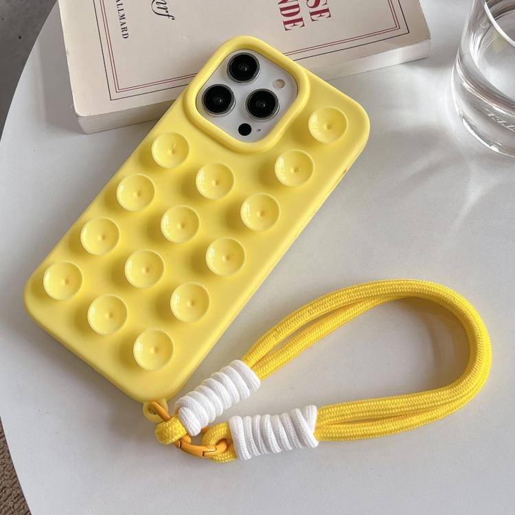 Simple Suction Cup Silicone Phone Case with Lanyard, For iPhone 17 Pro Max, For iPhone 17 Pro, For iPhone 17, For iPhone Air, For iPhone 16 Pro Max, For iPhone 16 Pro, For iPhone 16 Plus, For iPhone 16
