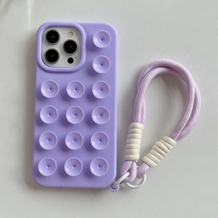 Simple Suction Cup Silicone Phone Case with Lanyard, For iPhone 17 Pro Max, For iPhone 17 Pro, For iPhone 17, For iPhone Air, For iPhone 16 Pro Max, For iPhone 16 Pro, For iPhone 16 Plus, For iPhone 16