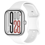 xDfind Solid Color Butterfly Buckle Silicone Watch Band, For Xiaomi Band 10 Pro / 9 Pro / Redmi Watch 6