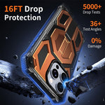 Hidden Metal Holder Magnetic Shockproof Phone Case, For iPhone 15 Pro Max, For iPhone 15 Pro, For iPhone 15 Plus / 14 Plus, For iPhone 15, For iPhone 14 / 13, For iPhone 14 Pro, For iPhone 14 Pro Max, For iPhone 13 Pro Max