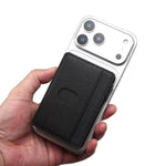 Denior V25 Litchi Texture Magnetic Wallet PU Leather Card Holder Bag