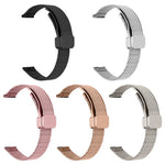 xDfind Wheat Ear Magnetic Buckle Stainless Steel Watch Band, For Apple Watch 42 / 44 / 45 / 46 / 49mm, For Apple Watch 38 / 40 / 41 / S10 42mm