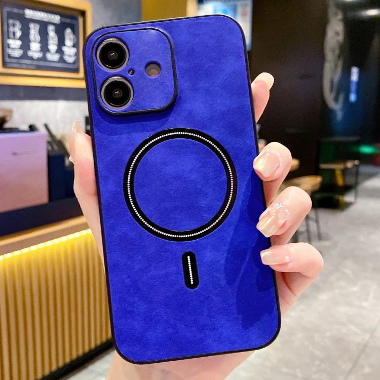 Lambskin Faux Leather Magnetic Phone Case, For iPhone 17e / 16e, For iPhone 17 Pro Max, For iPhone 17 Pro, For iPhone 17, For iPhone Air, For iPhone 16 Pro Max, For iPhone 16 Pro, For iPhone 16 Plus