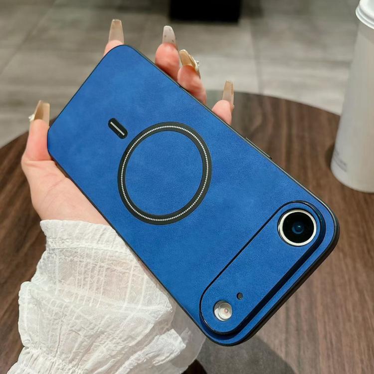 Lambskin Faux Leather Magnetic Phone Case, For iPhone 17e / 16e, For iPhone 17 Pro Max, For iPhone 17 Pro, For iPhone 17, For iPhone Air, For iPhone 16 Pro Max, For iPhone 16 Pro, For iPhone 16 Plus