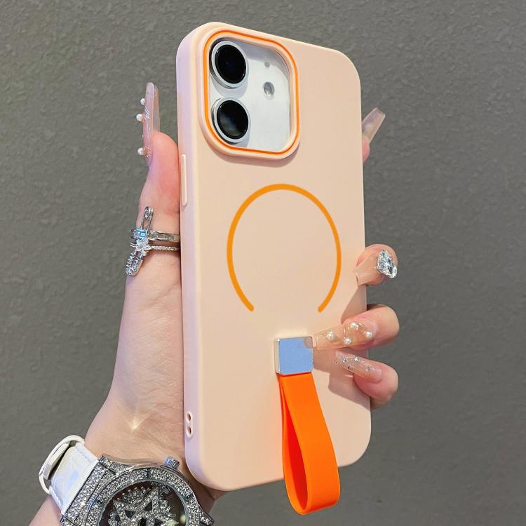 Skin-feel Magnetic TPU Phone Case with Silicone Strap, For iPhone 13, For iPhone 12 / 12 Pro, For iPhone 12 Pro Max, For iPhone 11 Pro Max, For iPhone 11, For iPhone 11 Pro