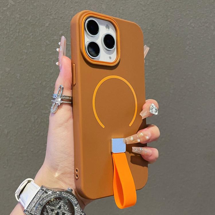 Skin-feel Magnetic TPU Phone Case with Silicone Strap, For iPhone 13, For iPhone 12 / 12 Pro, For iPhone 12 Pro Max, For iPhone 11 Pro Max, For iPhone 11, For iPhone 11 Pro
