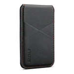 ESEBLE S3 Color Blocked Faux Leather Texture Magnetic RFID Mobile Phone Card Slots Holder