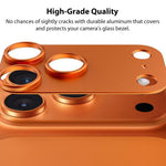 XDcase 5pcs Titanium Alloy Hollow Camera Lens Protector, For iPhone 17