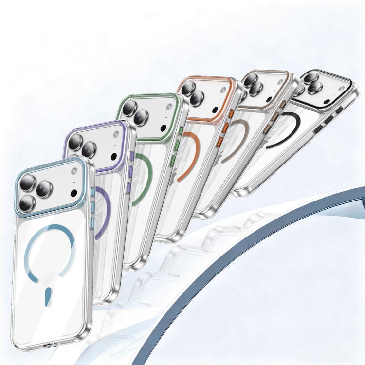 Kemeng Clear PC Magnetic Phone Case, For iPhone 17 Pro Max, For iPhone 17 Pro