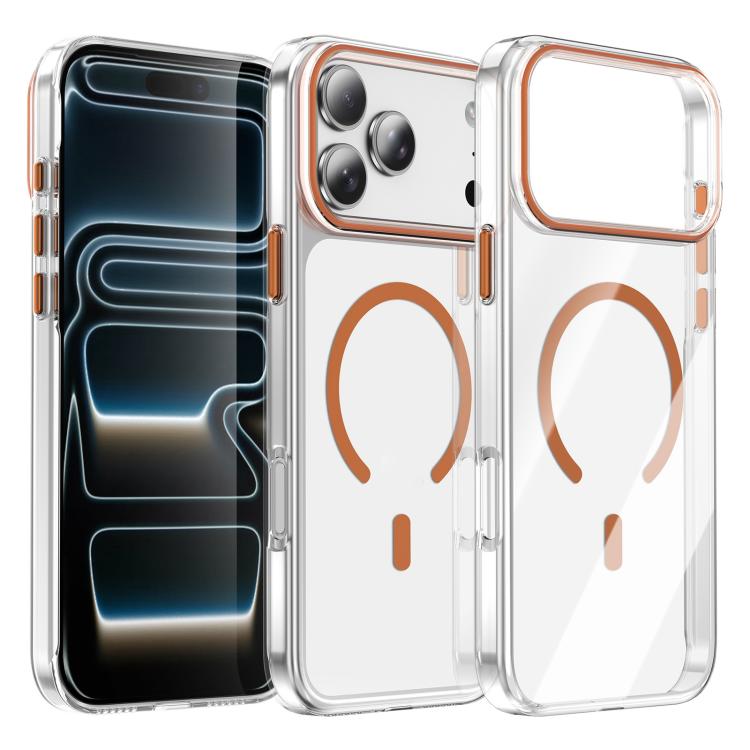 Kemeng Clear PC Magnetic Phone Case, For iPhone 17 Pro Max, For iPhone 17 Pro