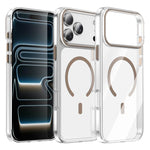 Kemeng Clear PC Magnetic Phone Case, For iPhone 17 Pro Max, For iPhone 17 Pro