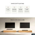 Original Xiaomi Soundbar 2.0 for TV and PC Support NFC Connection, US Plug