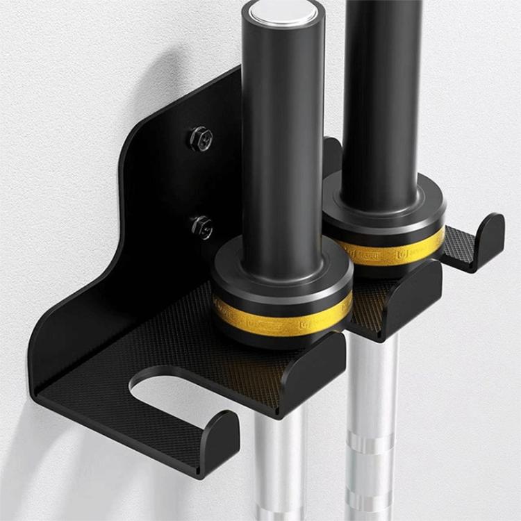 Heavy Duty Barbell Wall Mounted Stand Fitness Equipment Storage Rack for Garage Gym, FS-23195
