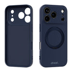 ABEEL Skin-friendly Feel Magnetic Liquid Silicone Phone Case with Holder, For iPhone 17 Pro Max, For iPhone 17 Pro, For iPhone 17, For iPhone 16 Pro Max, For iPhone 16 Pro, For iPhone 16