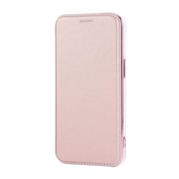 Ultra-thin Rotation Holder Magnetic Plating Vegan Leather Phone Case, For iPhone 17e / 16e, For iPhone 17 Pro Max, For iPhone 17 Pro, For iPhone 17, For iPhone Air, For iPhone 16 Pro Max