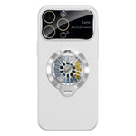 Glaze PC Camera Window Gyro Kickstand Magnetic Phone Case, For iPhone 14 Plus, For iPhone 14, For iPhone 14 Pro, For iPhone 14 Pro Max, For iPhone 13 Pro Max, For iPhone 13 Pro