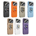 Glaze PC Camera Window Gyro Kickstand Magnetic Phone Case, For iPhone 14 Plus, For iPhone 14, For iPhone 14 Pro, For iPhone 14 Pro Max, For iPhone 13 Pro Max, For iPhone 13 Pro