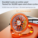 Glaze PC Camera Window Gyro Kickstand Magnetic Phone Case, For iPhone 14 Plus, For iPhone 14, For iPhone 14 Pro, For iPhone 14 Pro Max, For iPhone 13 Pro Max, For iPhone 13 Pro