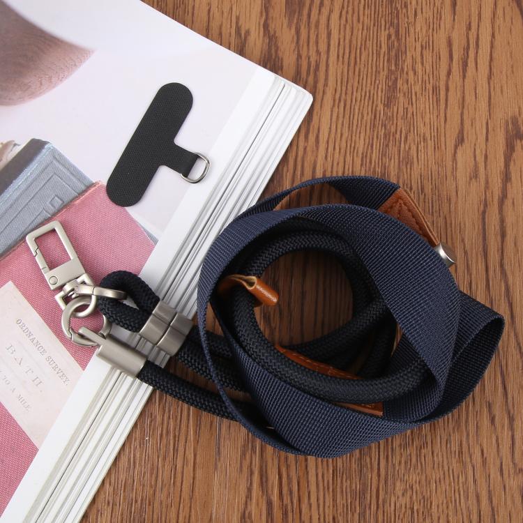 Polyester Rope Spliced Adjustable Crossbody Phone Lanyard