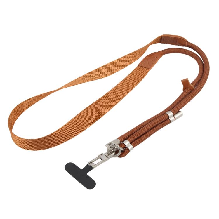 Polyester Rope Spliced Adjustable Crossbody Phone Lanyard