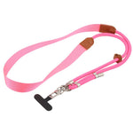 Polyester Rope Spliced Adjustable Crossbody Phone Lanyard