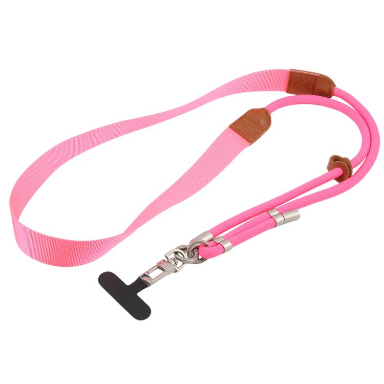 Polyester Rope Spliced Adjustable Crossbody Phone Lanyard