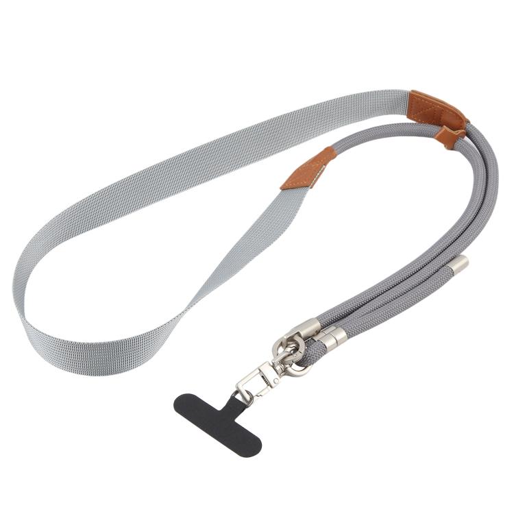 Polyester Rope Spliced Adjustable Crossbody Phone Lanyard