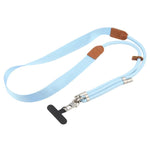 Polyester Rope Spliced Adjustable Crossbody Phone Lanyard
