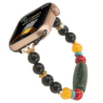 Tibetan Beaded Bracelet Watch Band, For Apple Watch 46mm / 49mm / 45mm / 44mm, For Apple Watch 42mm / 41mm / 40mm / 38mm