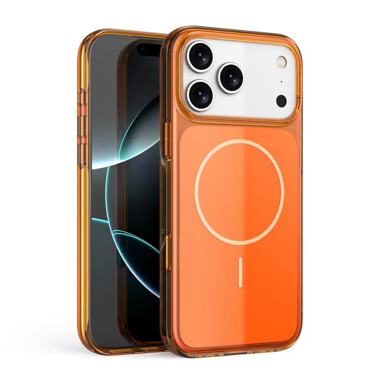 Translucent PC Magnetic Shockproof Phone Case, For iPhone 17 Pro Max, For iPhone 17 Pro