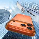 Translucent PC Magnetic Shockproof Phone Case, For iPhone 17 Pro Max, For iPhone 17 Pro