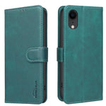 Solid Color Calfskin Texture RFID Vegan Leather Phone Case, For iPhone 13 Pro Max, For iPhone 13 Pro, For iPhone 12, For iPhone 12 Pro Max, For iPhone 11 Pro Max, For iPhone 11, For iPhone 11 Pro, For iPhone XR