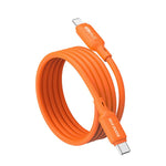 DUX DUCIS SILI Series 27W Type-C to 8 Pin Silicone Data Cable, Length: 1m, Type-C to 8 Pin