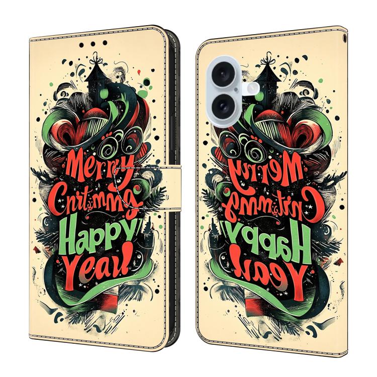 Crystal-Like Painted Vegan Leather Phone Case, For iPhone 17e / 16e, For iPhone 17 Pro Max, For iPhone 17 Pro, For iPhone 17