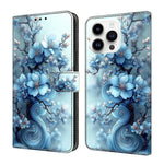Crystal-Like Painted Vegan Leather Phone Case, For iPhone Air, For iPhone 16 Pro Max, For iPhone 16 Pro, For iPhone 16