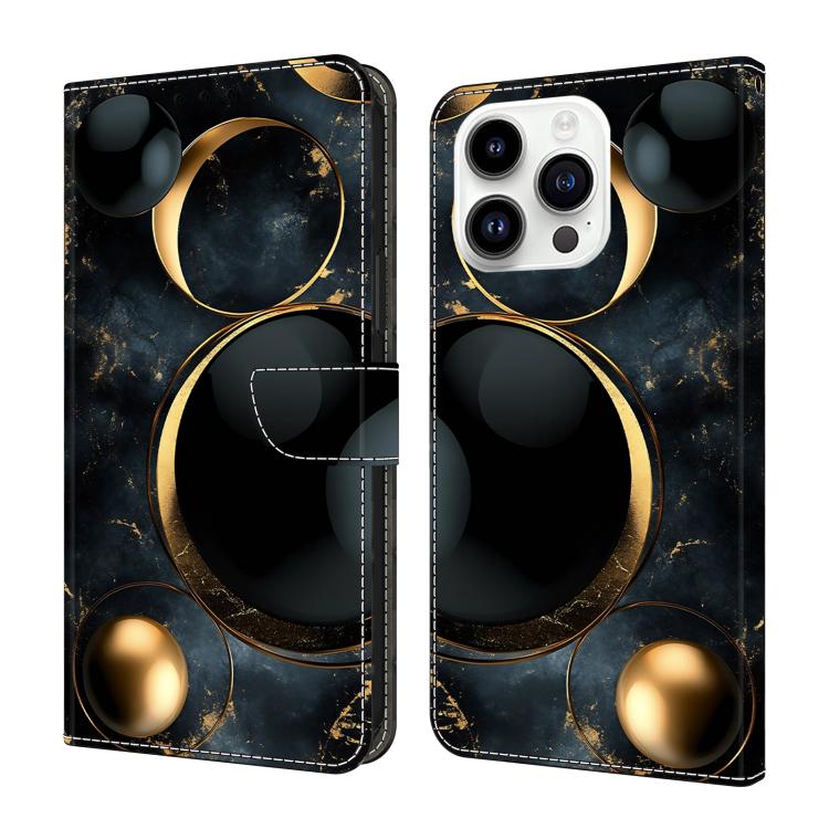 Crystal-Like Painted Vegan Leather Phone Case, For iPhone Air, For iPhone 16 Pro Max, For iPhone 16 Pro, For iPhone 16
