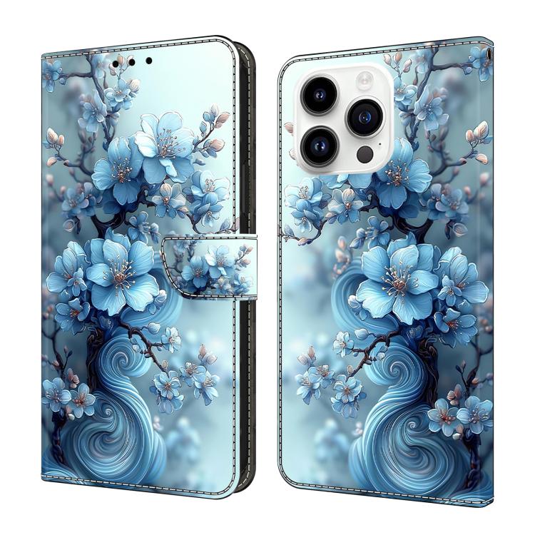 Crystal-Like Painted Vegan Leather Phone Case, For iPhone Air, For iPhone 16 Pro Max, For iPhone 16 Pro, For iPhone 16